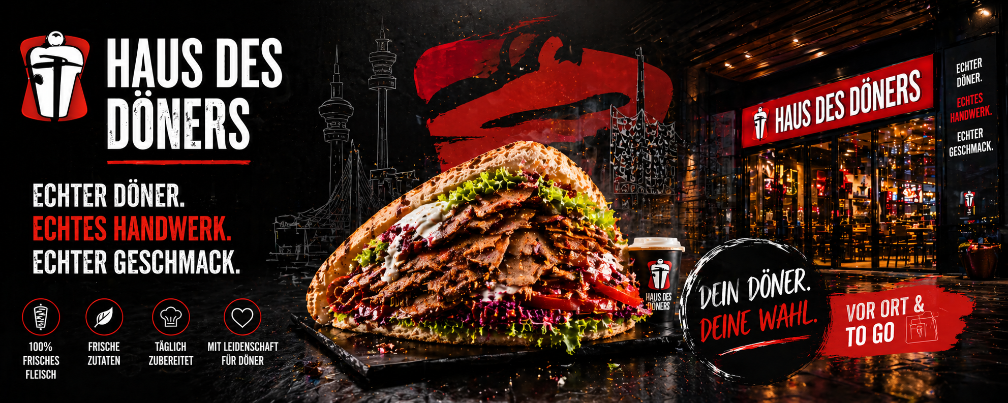Dein Doner. Deine Wahl.